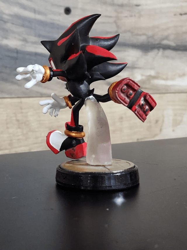 Team Dark Figurine Set: Shadow, Rouge, E123-Omega, and Super Shadow ...