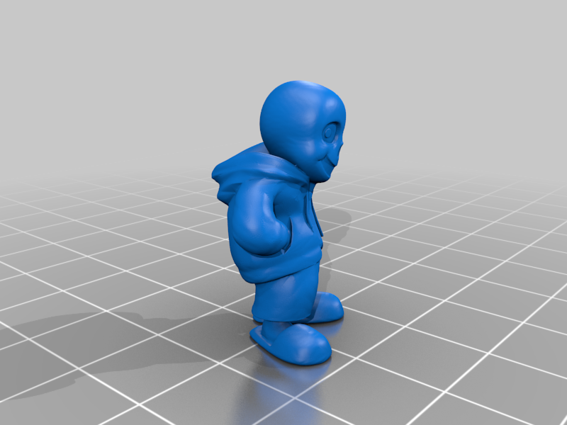 Miniatura 3 do modelo 3D Sans Amiibo Figure