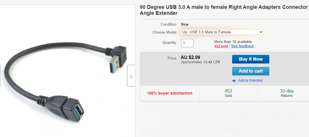 Prusa Mini USB extender — miniatura 7