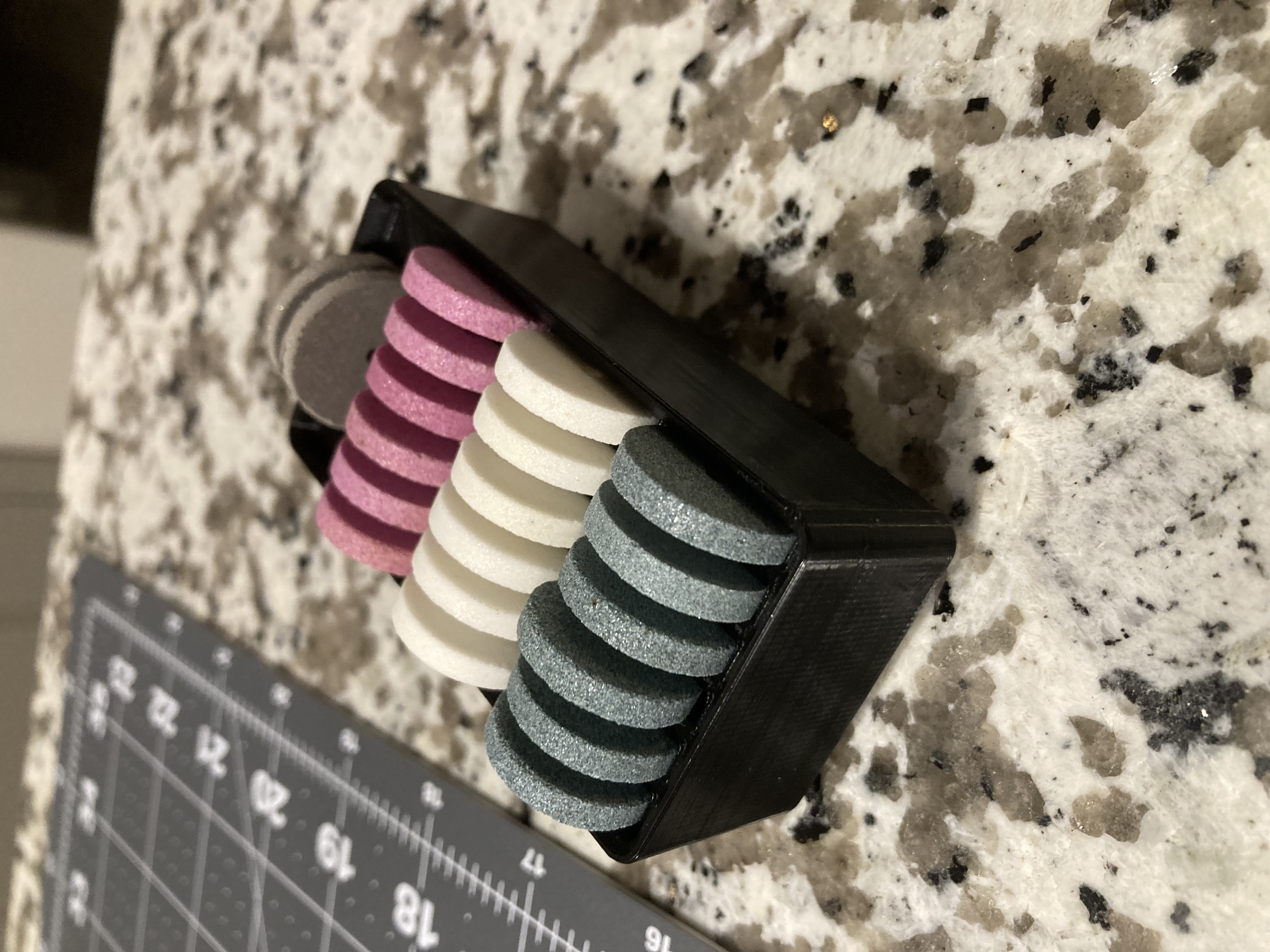 Gridfinity abrasive disk dremel organizer