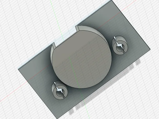 Ikea door hinge plate