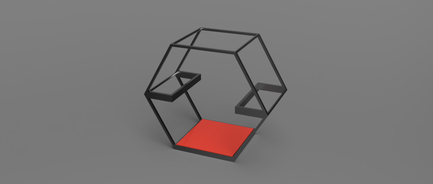 Book Edition Hexagon Shelves