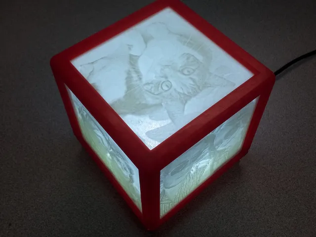Lithobox Lamp (Modular, LED, USB powered)