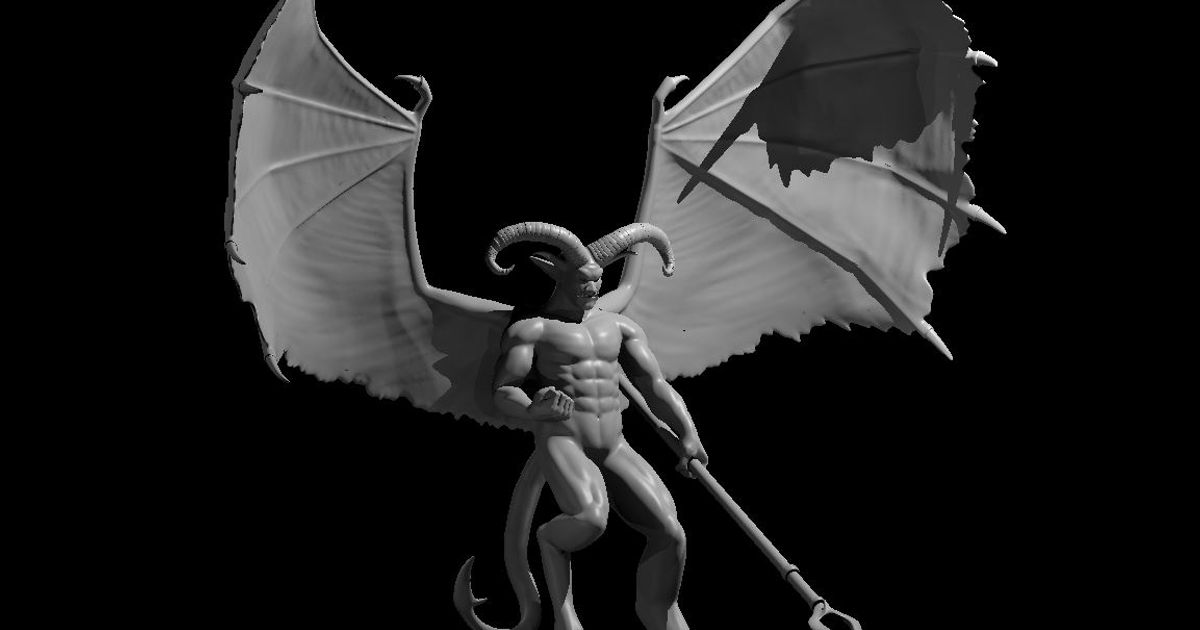 Horned Devil Updated by MZ4250 | Download free STL model | Printables.com