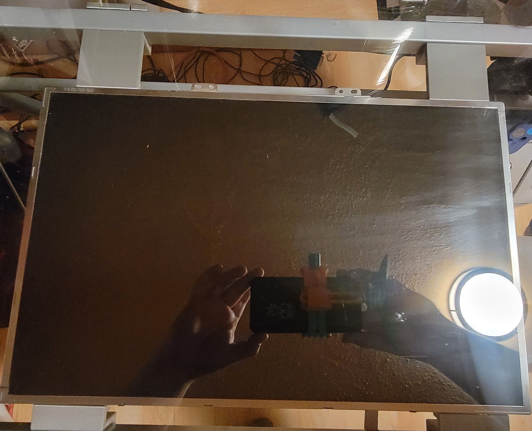 Glass desk computer mounting brackets by Nabru | Download free STL ...