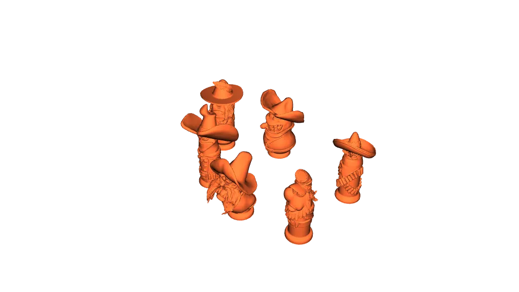 Six bullets by Lex | Download free STL model | Printables.com