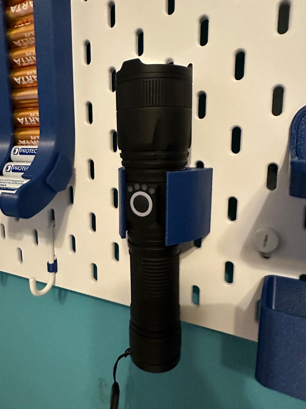 IKEA Skadis 36mm Flashlight by Dobial Download free STL model