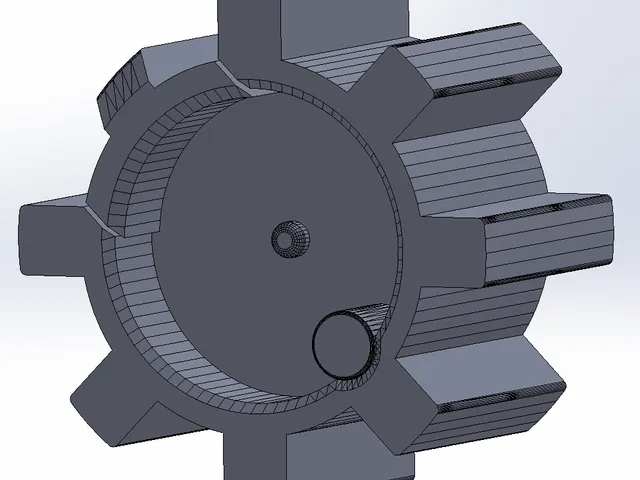 AR-15 Gun LCD Knob