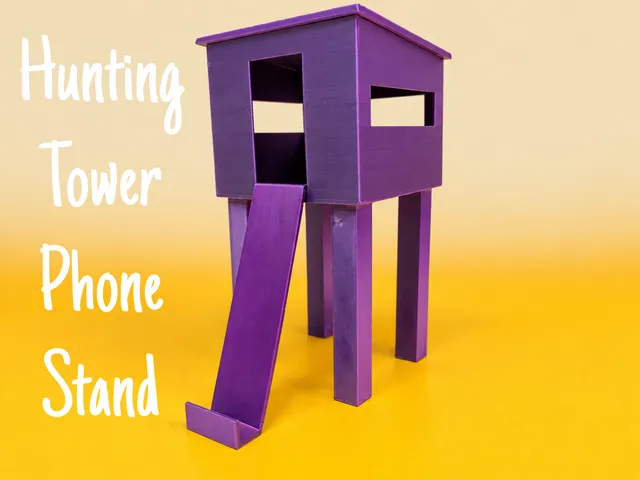 Hunting Tower Phone Stand