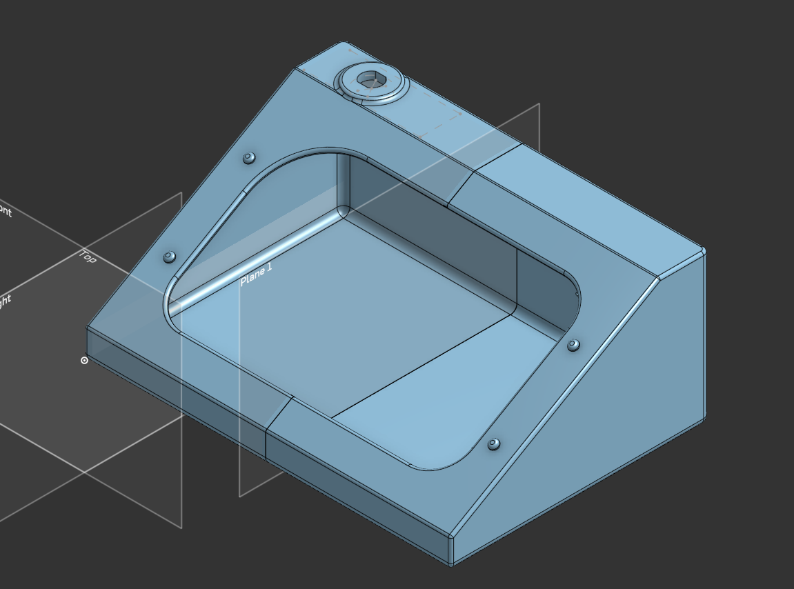 Flat roof solar node enclosure