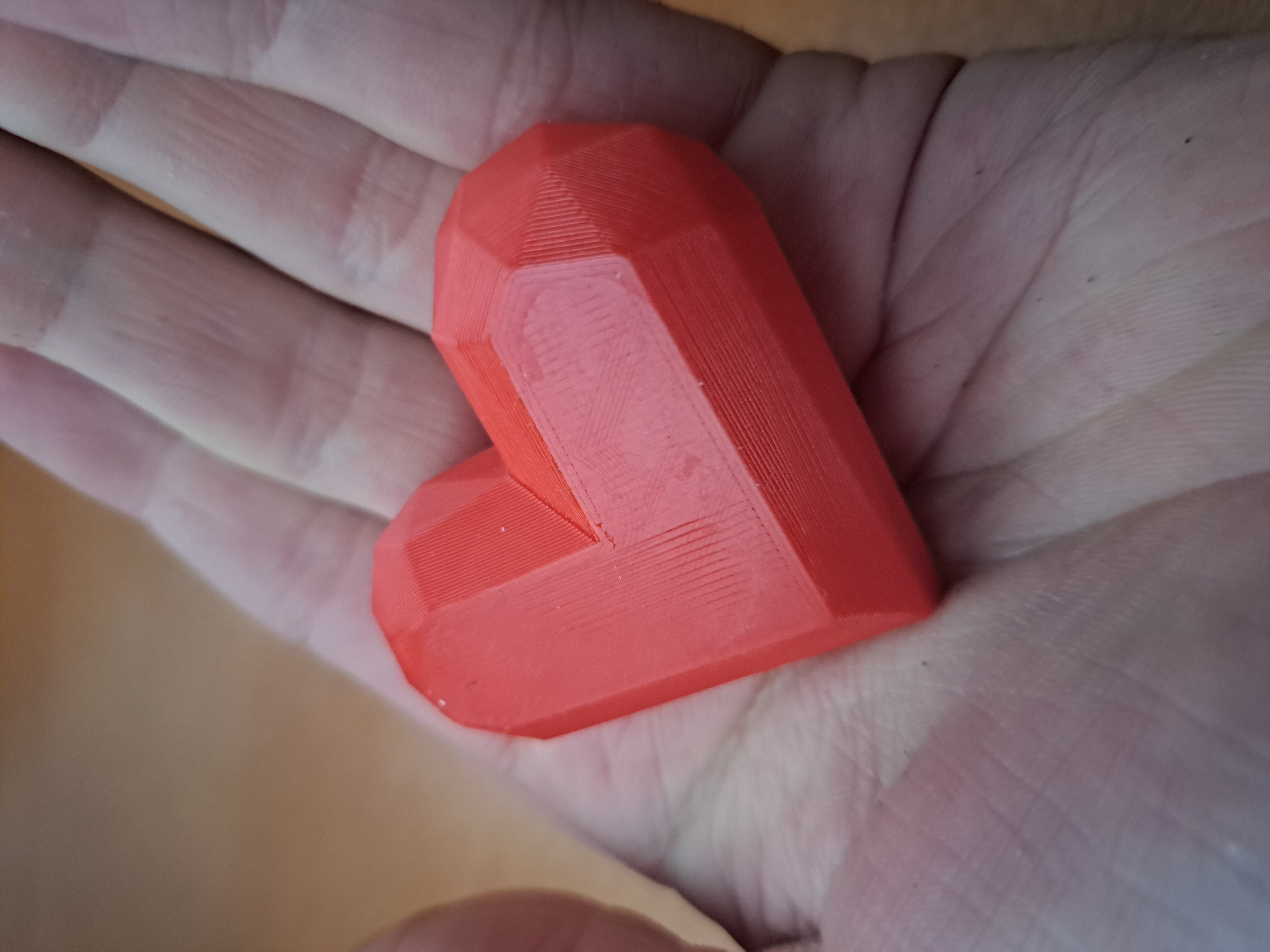 Miniatura 2 do modelo 3D Low Poly Heart