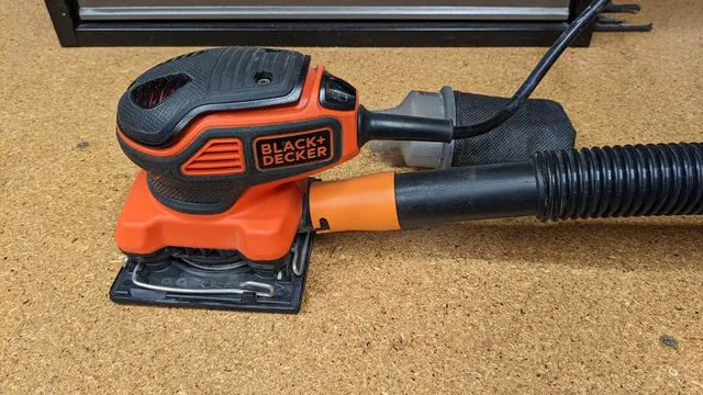 Vacuum Adapter for Black+Decker Sander