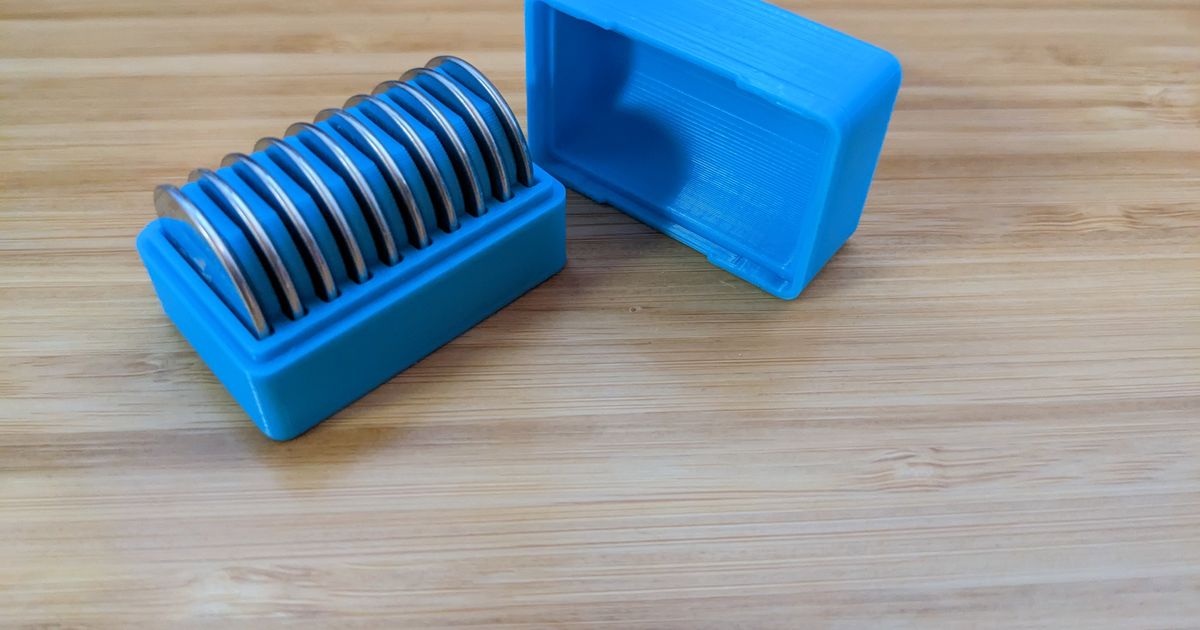 CR2016 Coin Cell Holder by Charles Timko Download free STL model