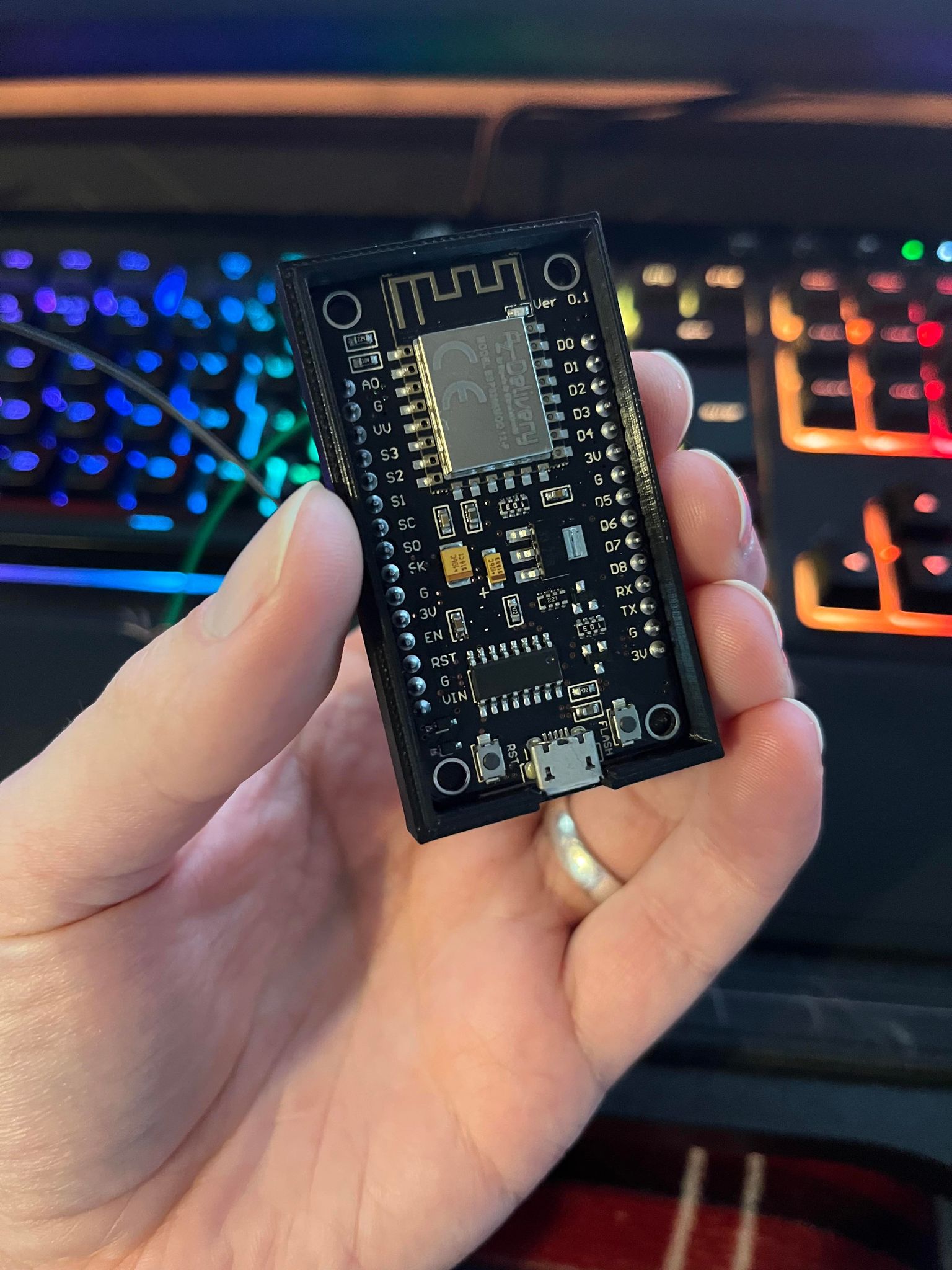 Azdelivery esp8266 esp 12f board module box by randumbprints