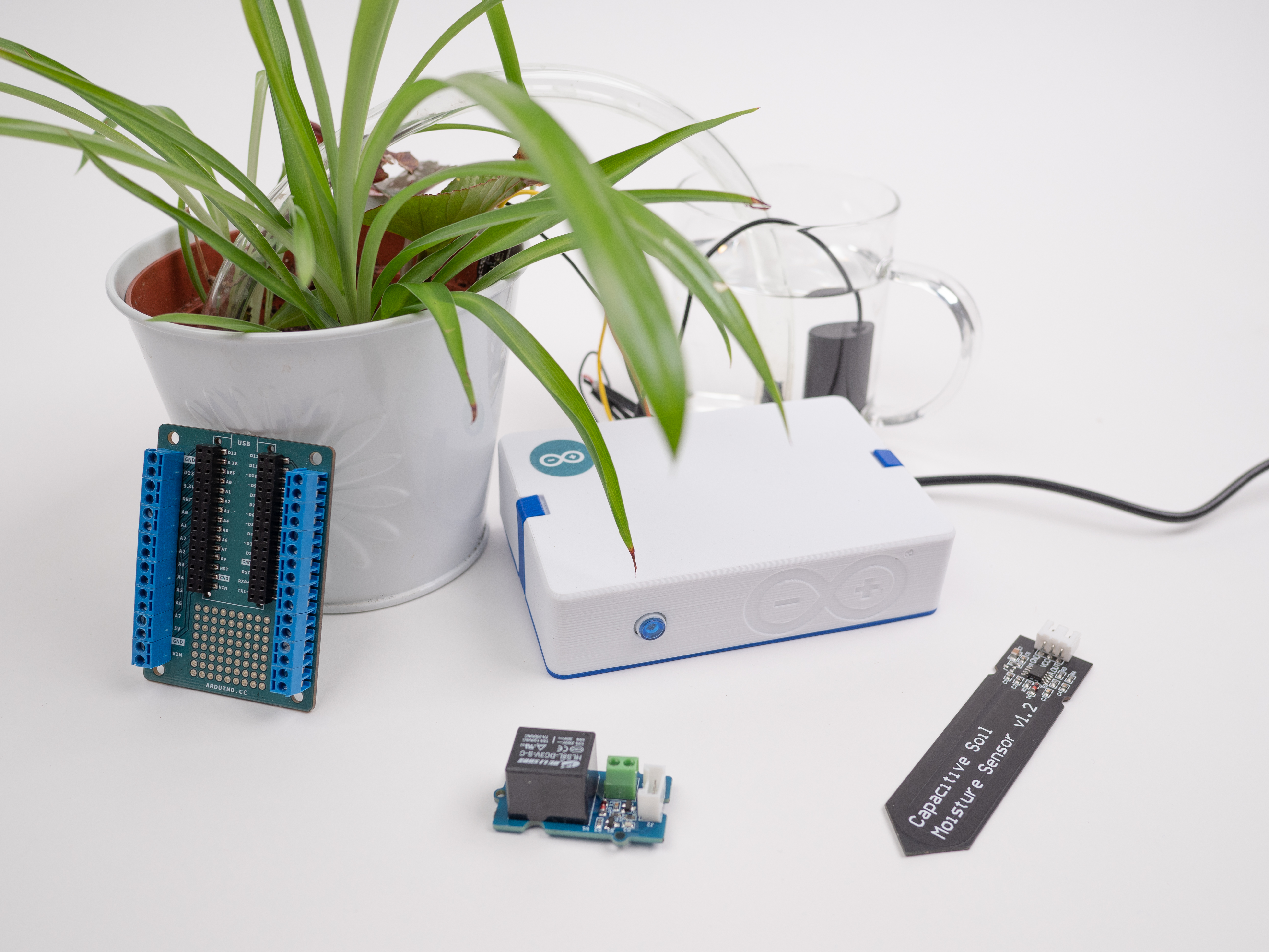 Plant watering kit parts