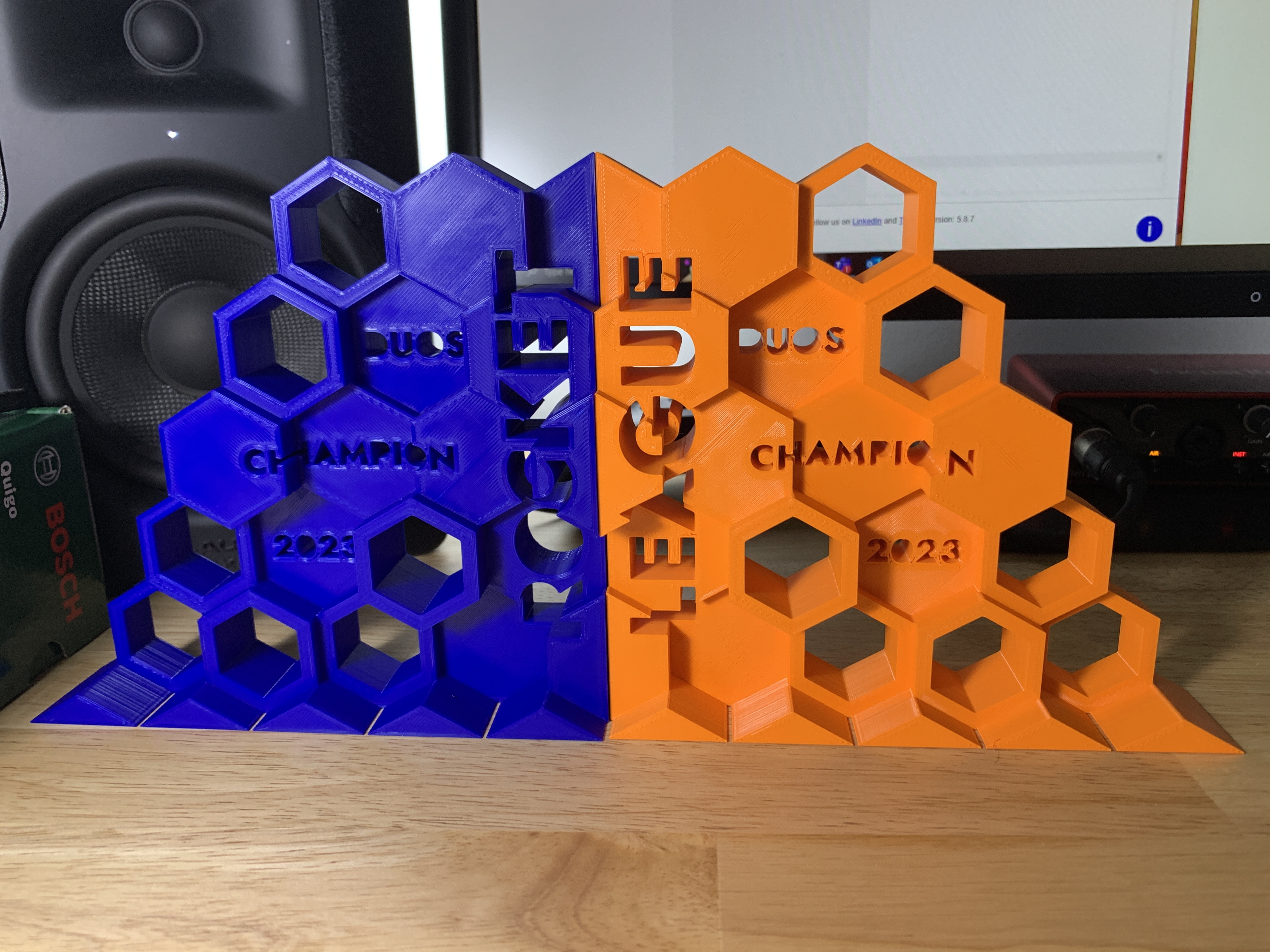 Rocket League Duos Hex Trophy