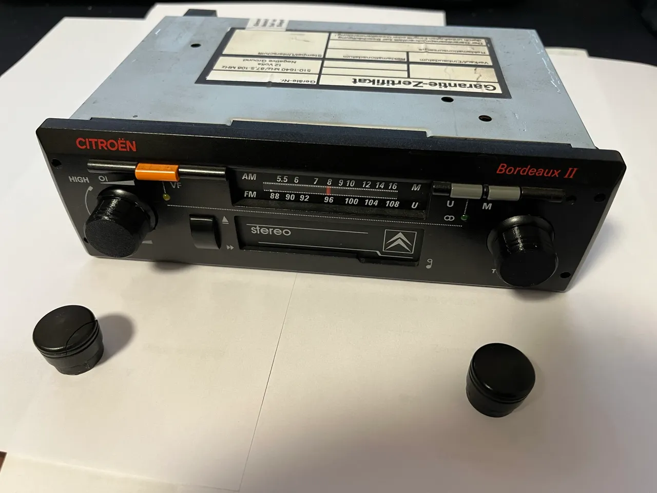Old car radio buttons- Bordaux II by Hopkins_CZZ