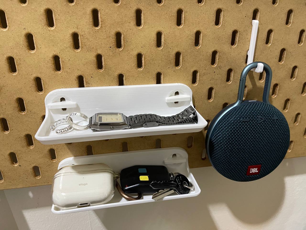 IKEA SKADIS - Small trays utilizing T-clip system