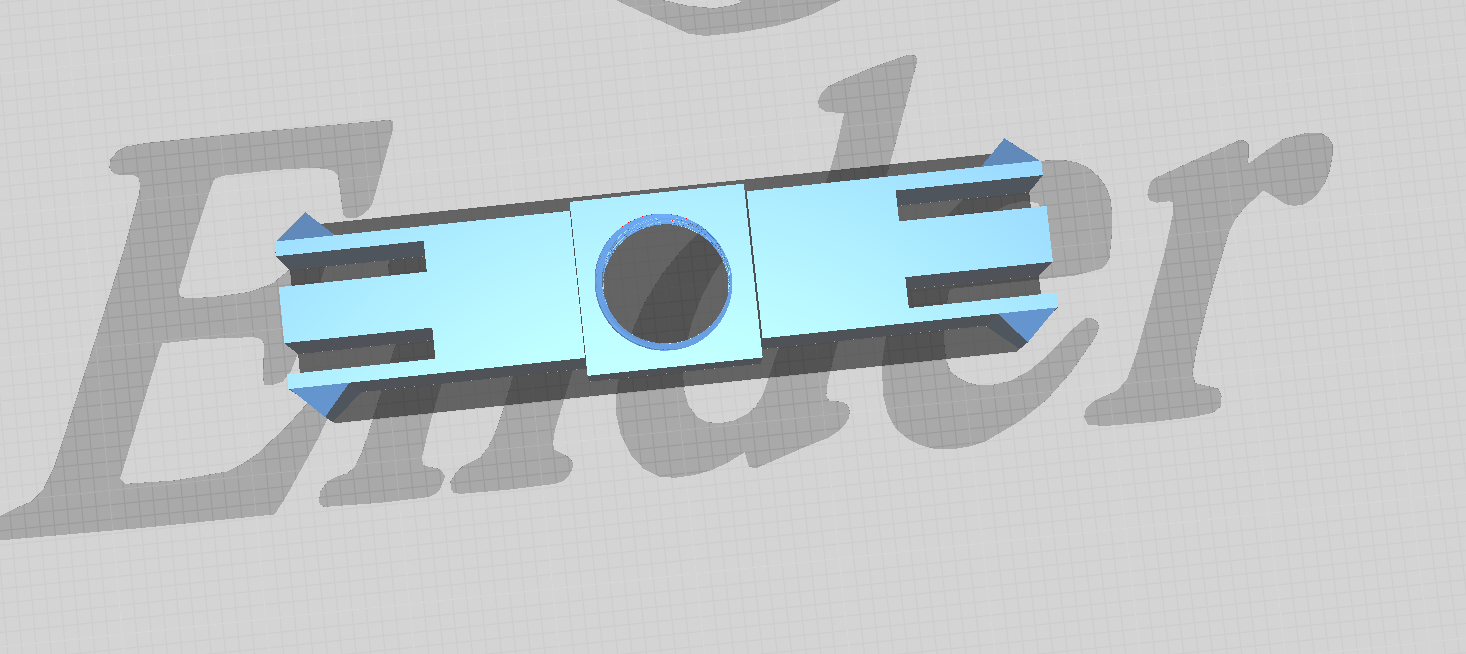 PC4-M10Attachment Dual Sided 3D model thumbnail