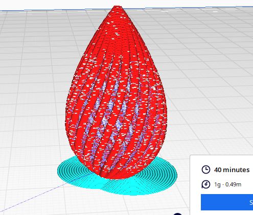 Miniatura 2 do modelo 3D flower bud
