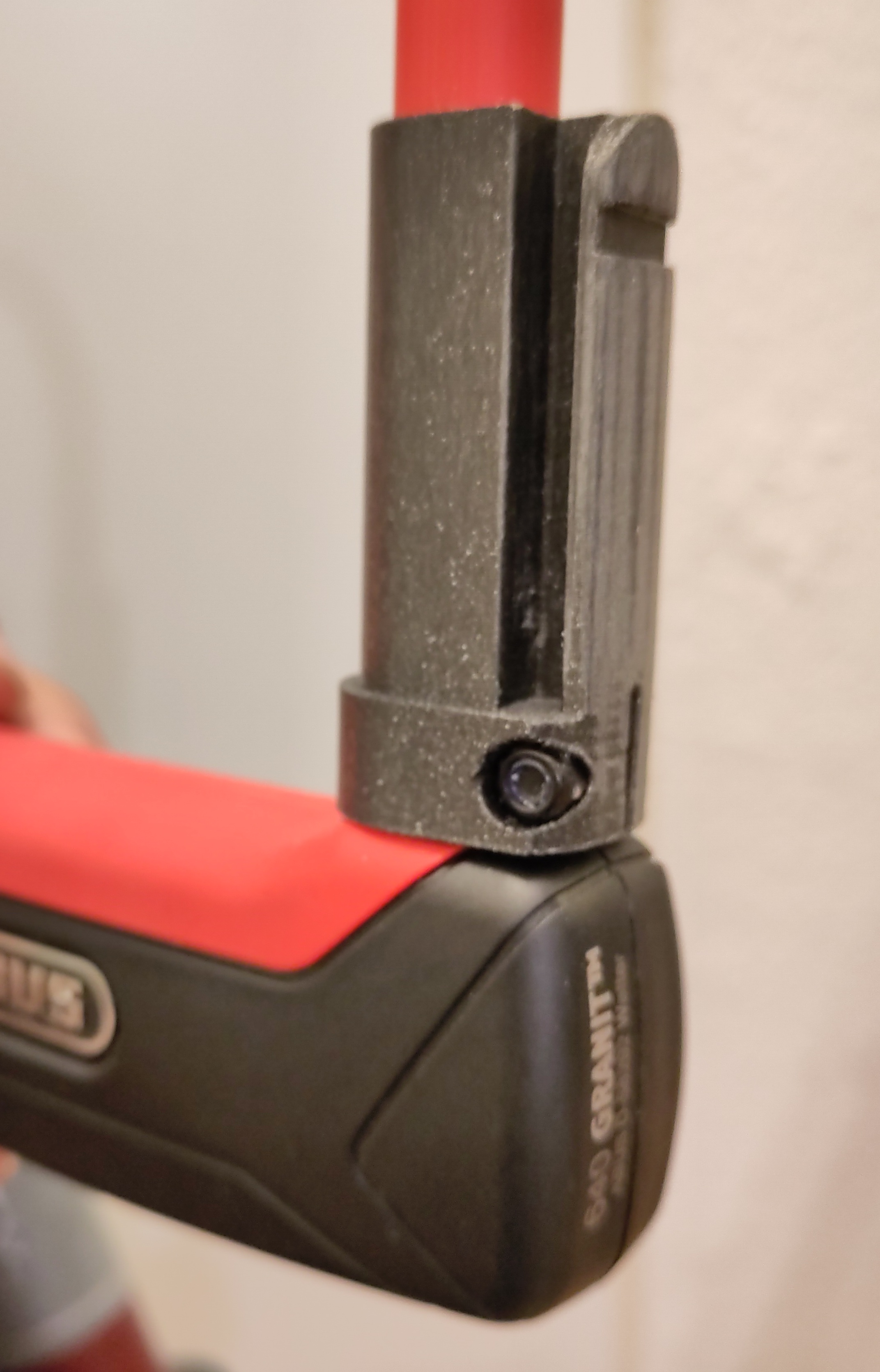 Klickfix mount for ABUS lock by davedarko Download free STL model