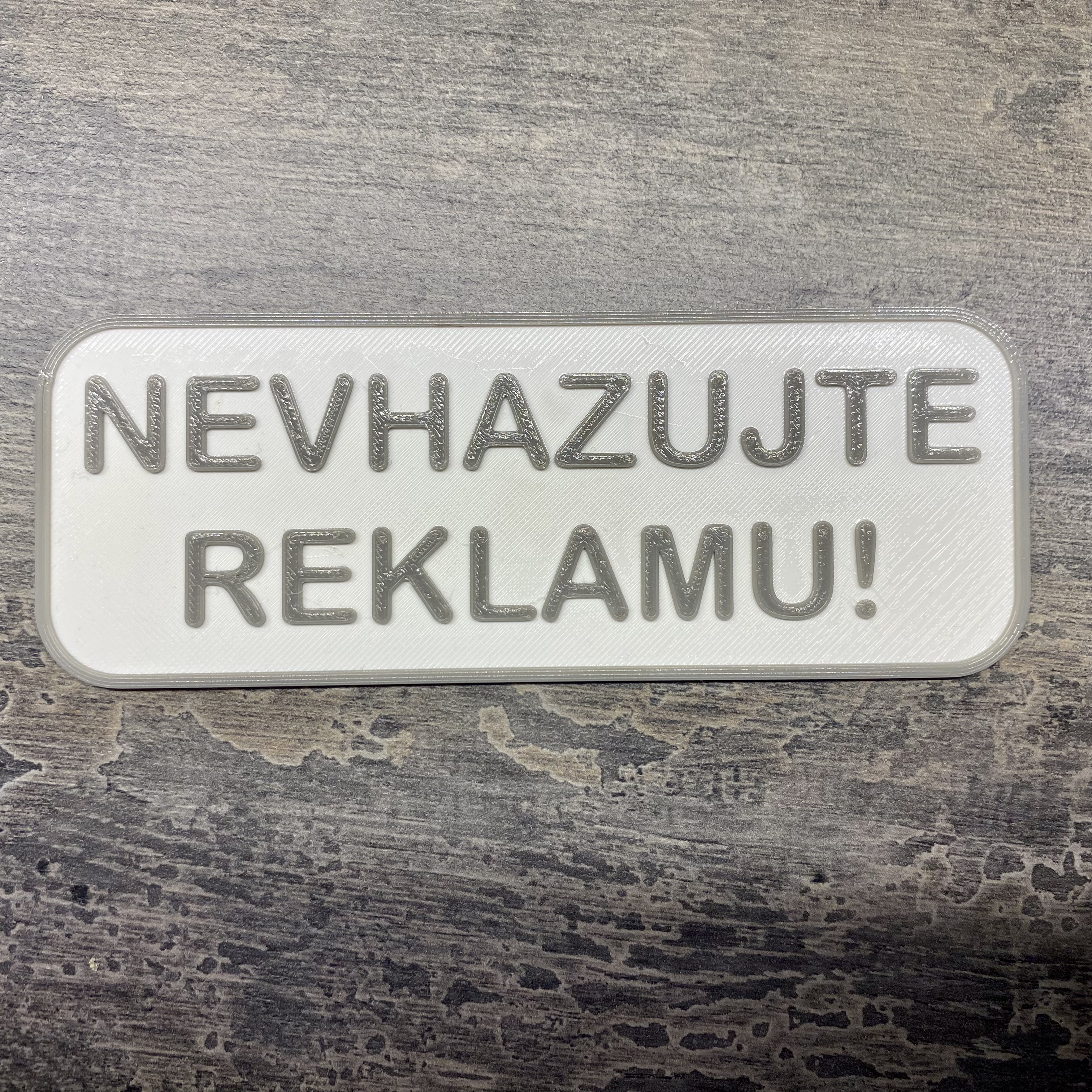 Nevhazujte reklamu