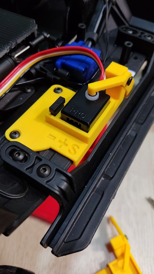 Miniatura 3 do modelo 3D TRX4 FUSION SWITCH BUTTON MOUNT