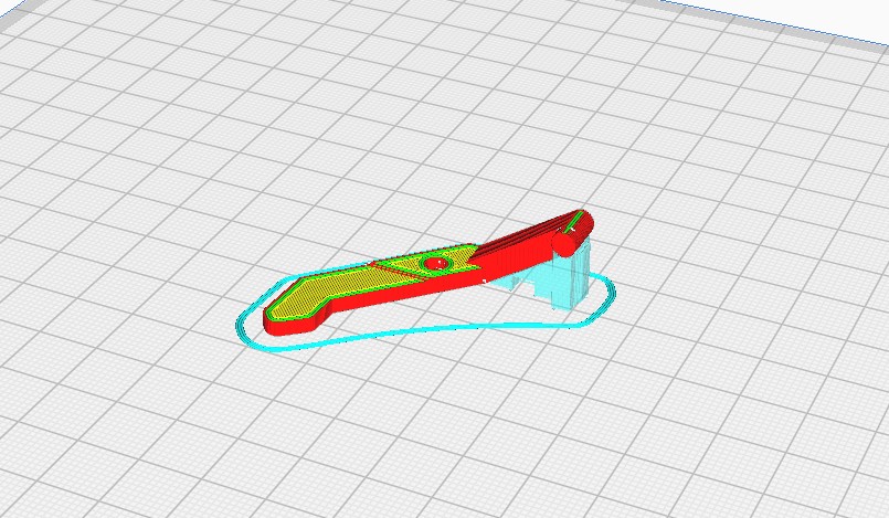 Miniatura 5 do modelo 3D TRX4 FUSION SWITCH BUTTON MOUNT