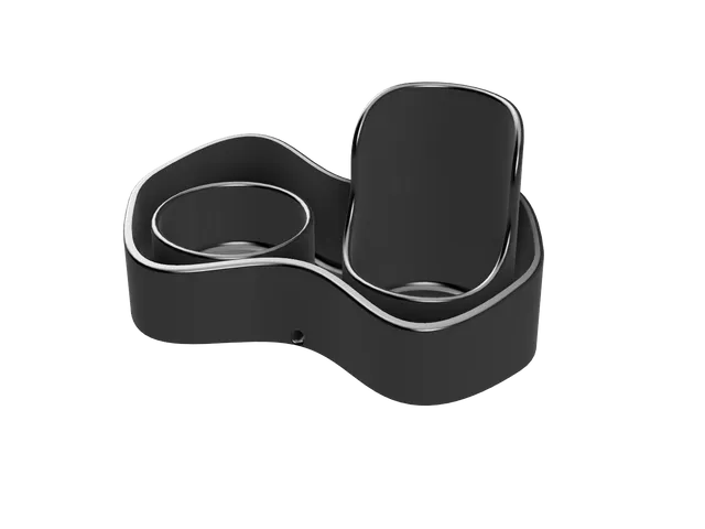 Toothpaste and brush holder