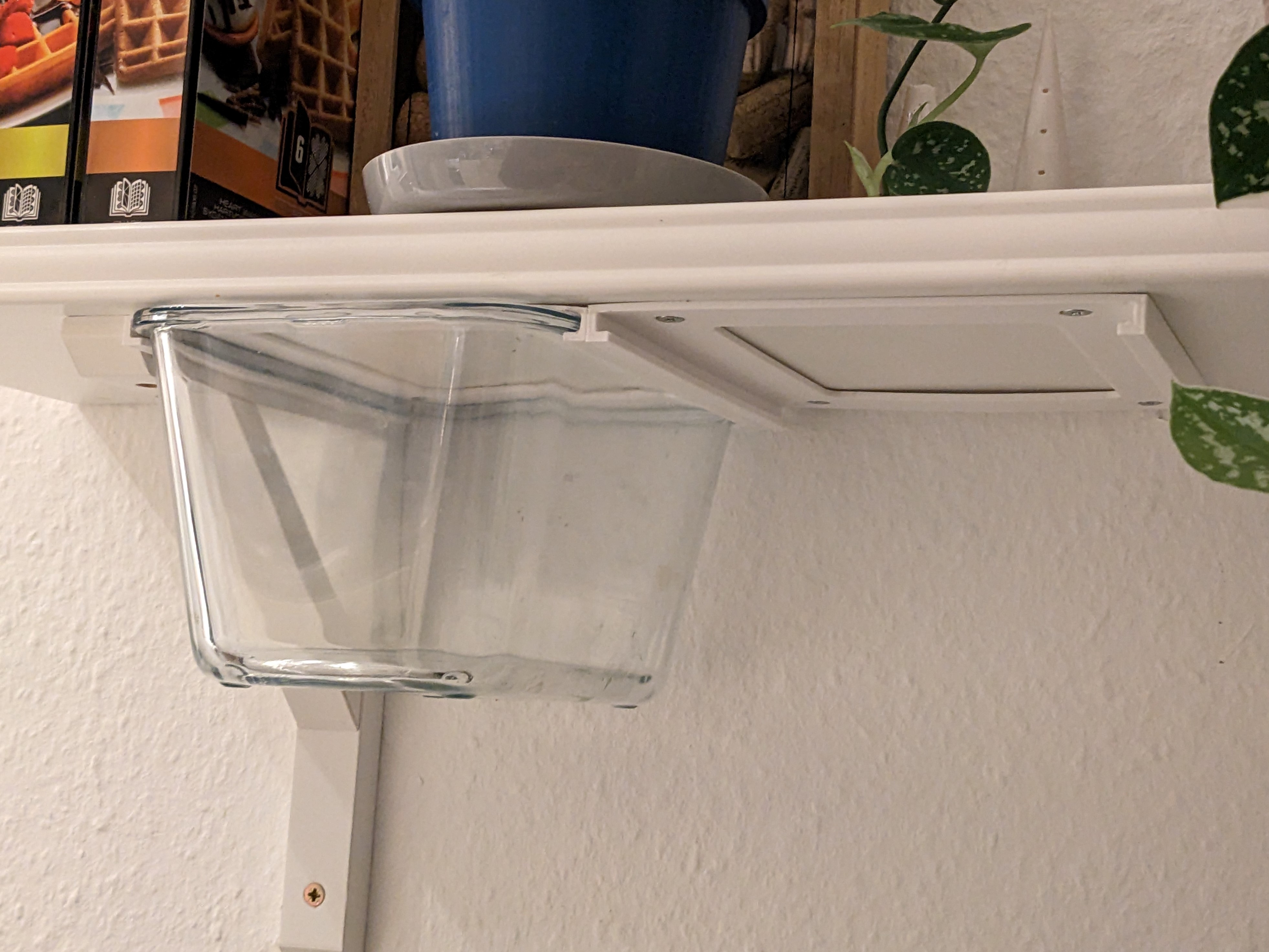 Ikea 365+ container lowprofile shelf mount by haraldan Download free