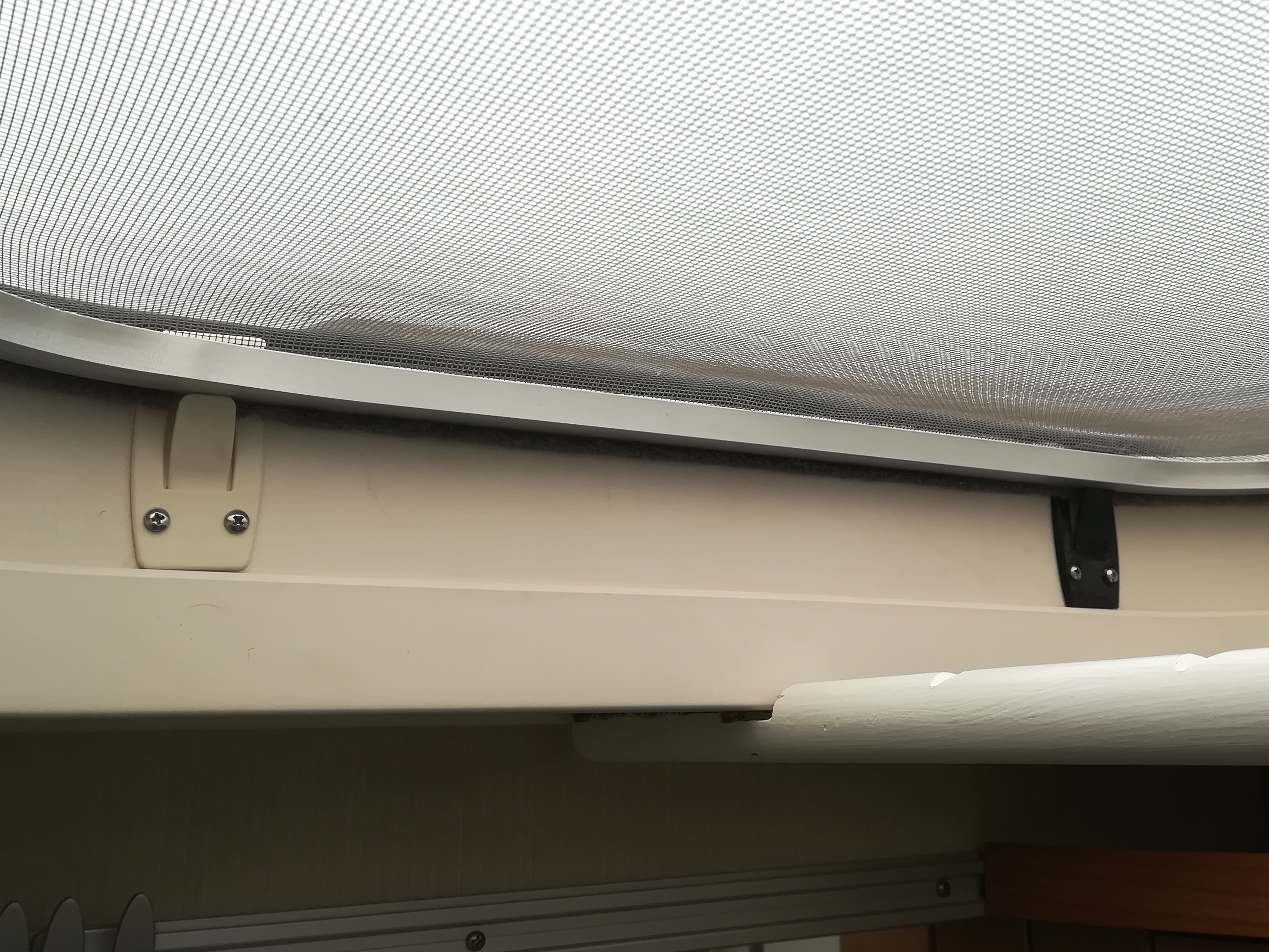 Mosquito net clip for Hymer caravan rooftop by alpine Download free STL model