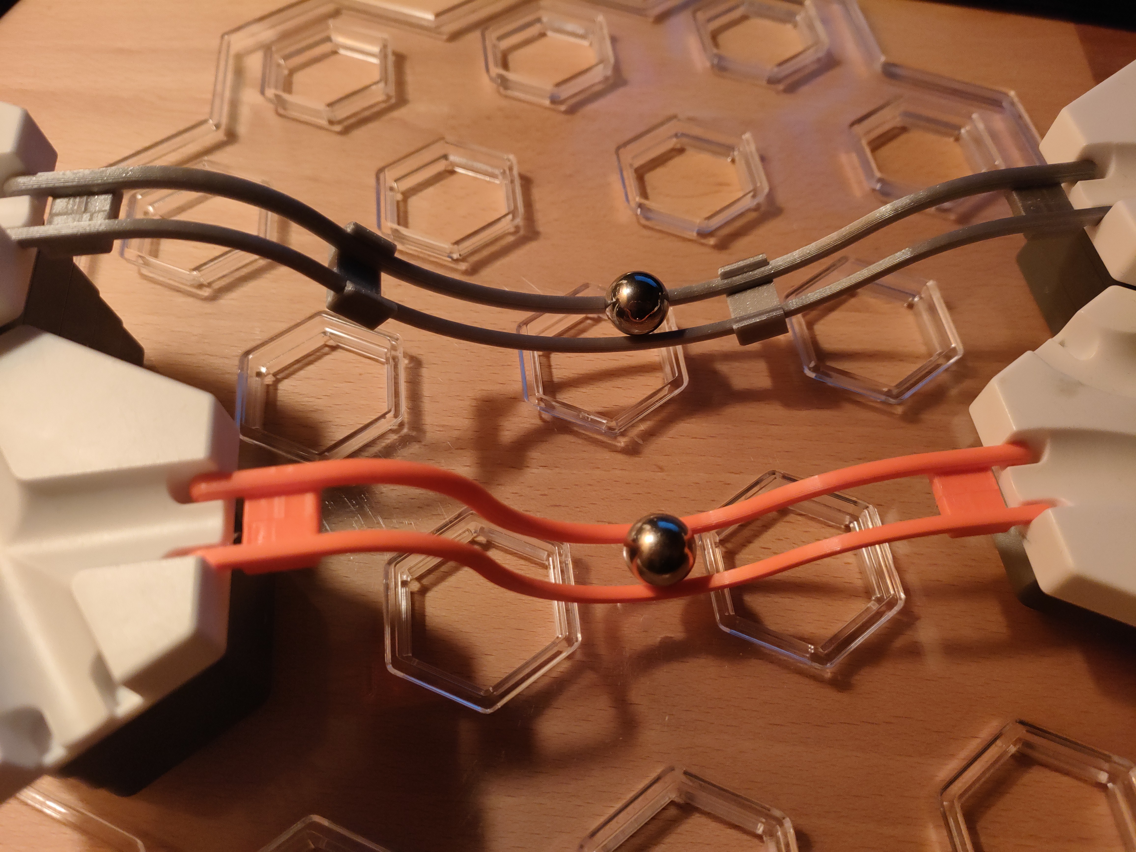 Marble hanging bridge - easy print - compatible with gravitrax