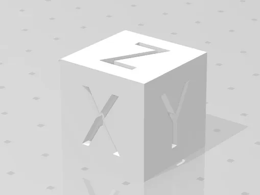 Cube de calibration