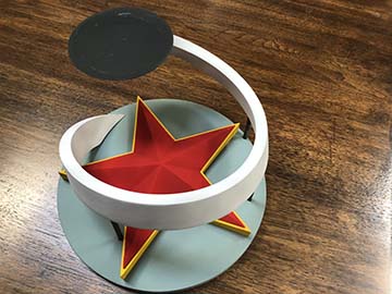 Sputnik Model Base 1/4 Scale