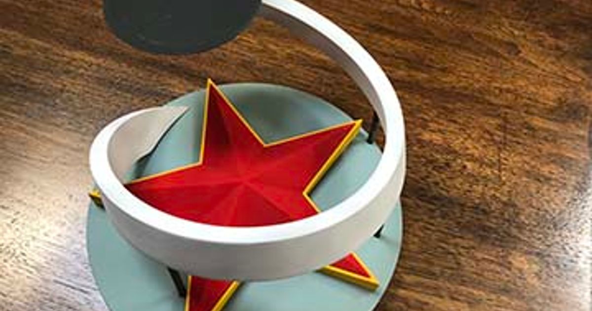 Sputnik Model Base 1/4 Scale by khattoum@yahoo.com | Download free STL ...