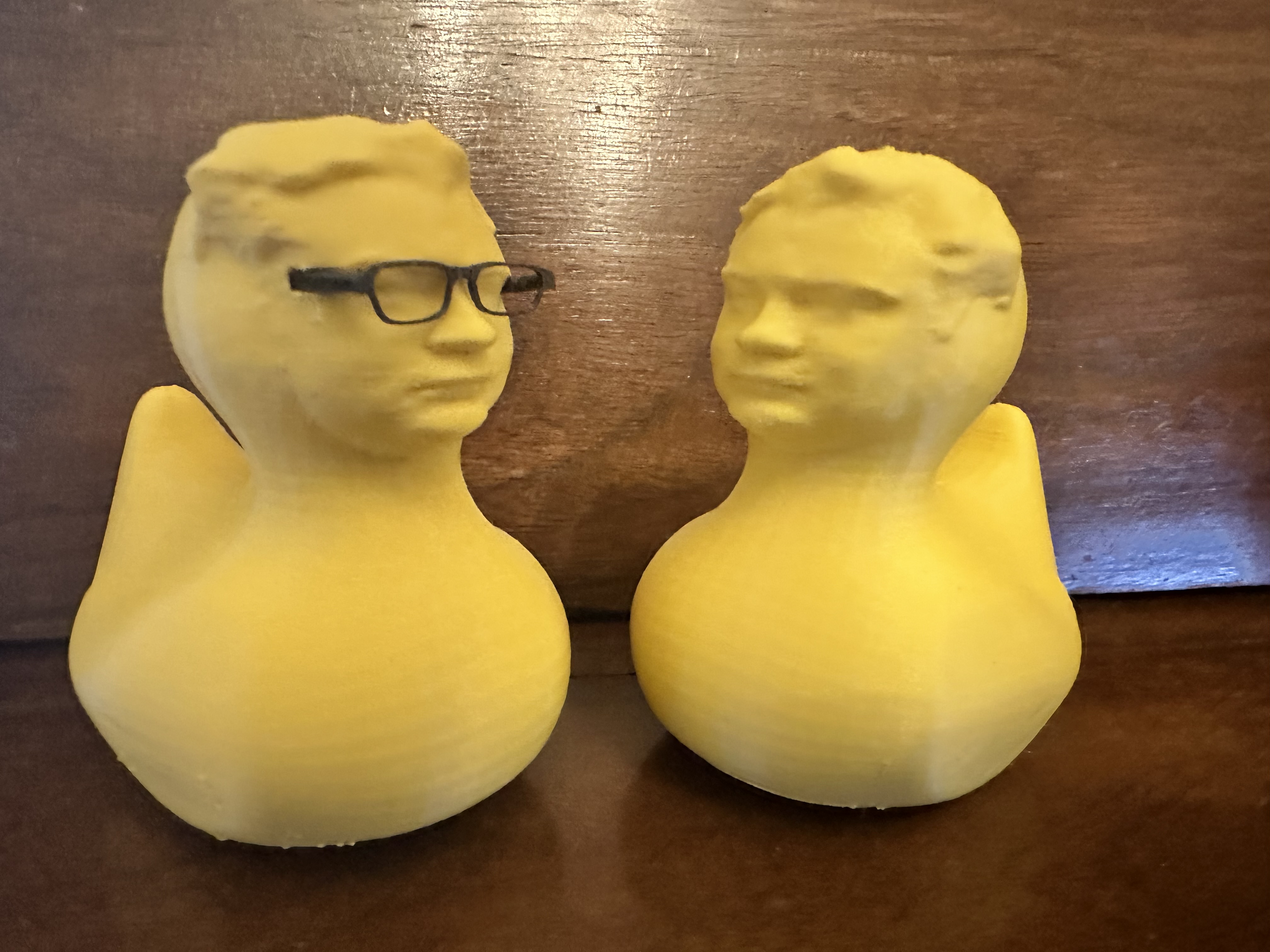 David Duck (duck with human head)