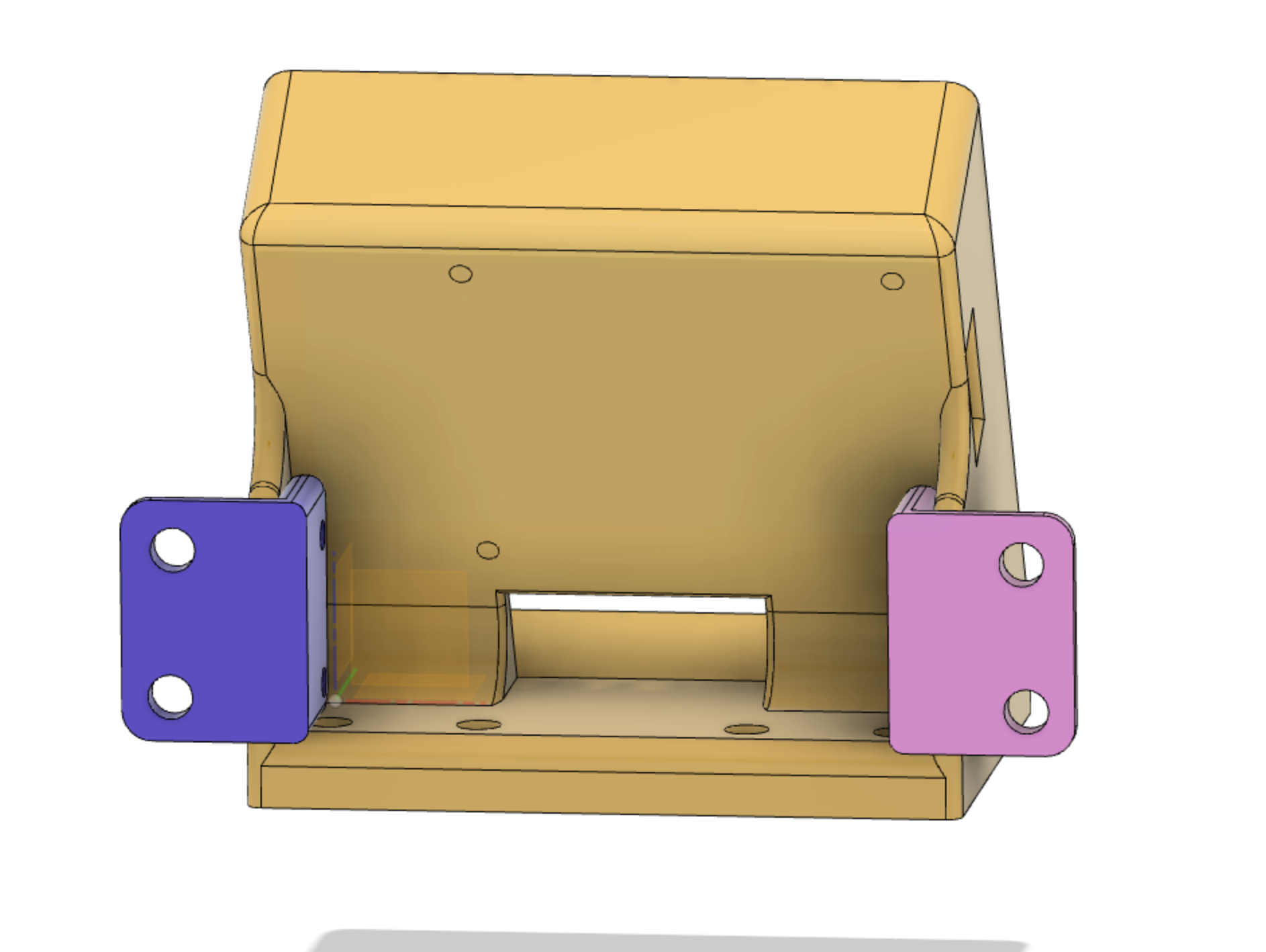 Raspberry PI 3B case with 3.5" touch screen v17 by michelluccote ...