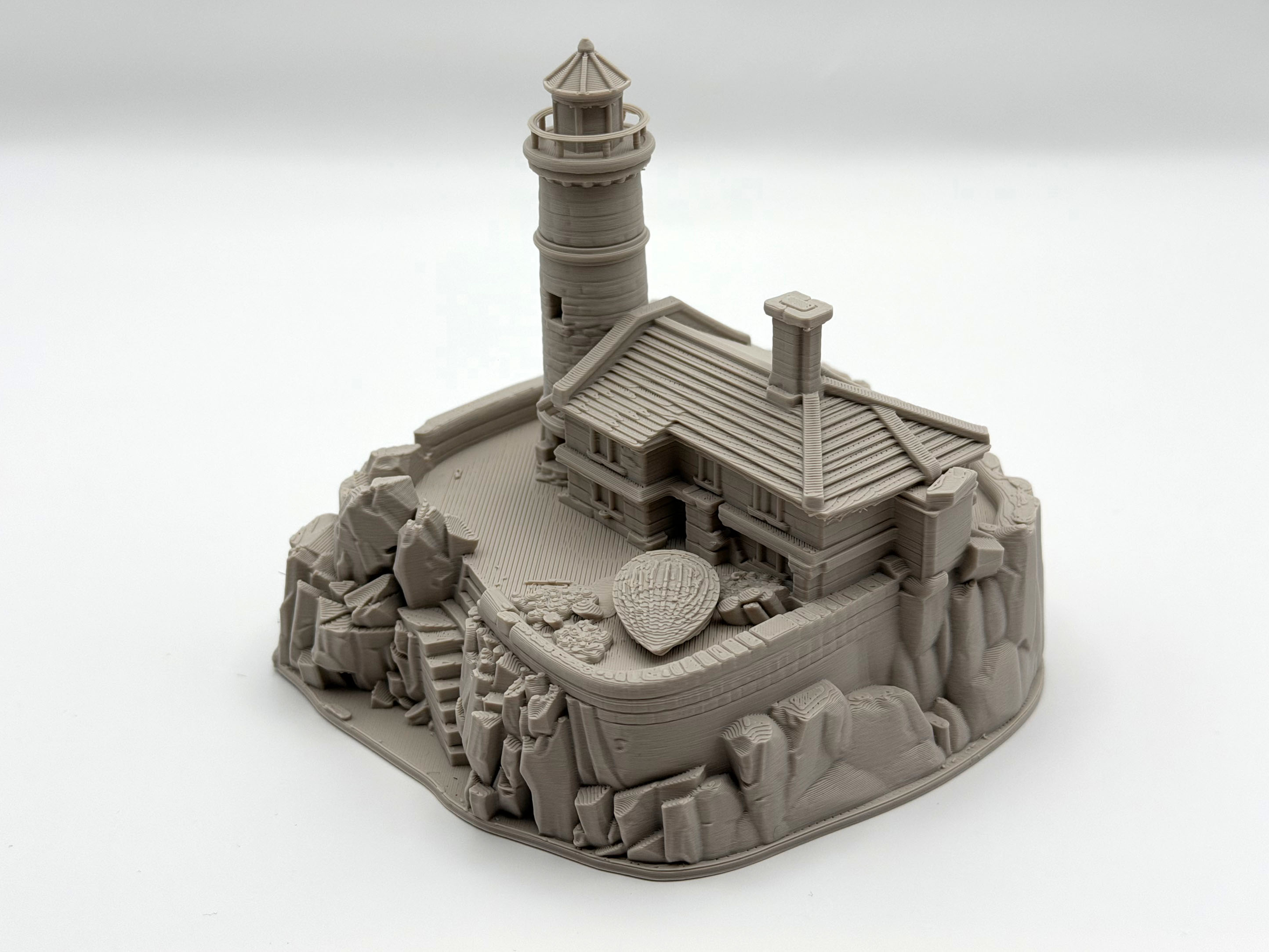 Miniatura 4 do modelo 3D Seacliff Keep