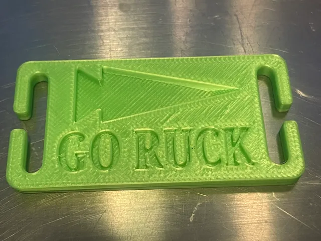 Go Ruck Molle Badge