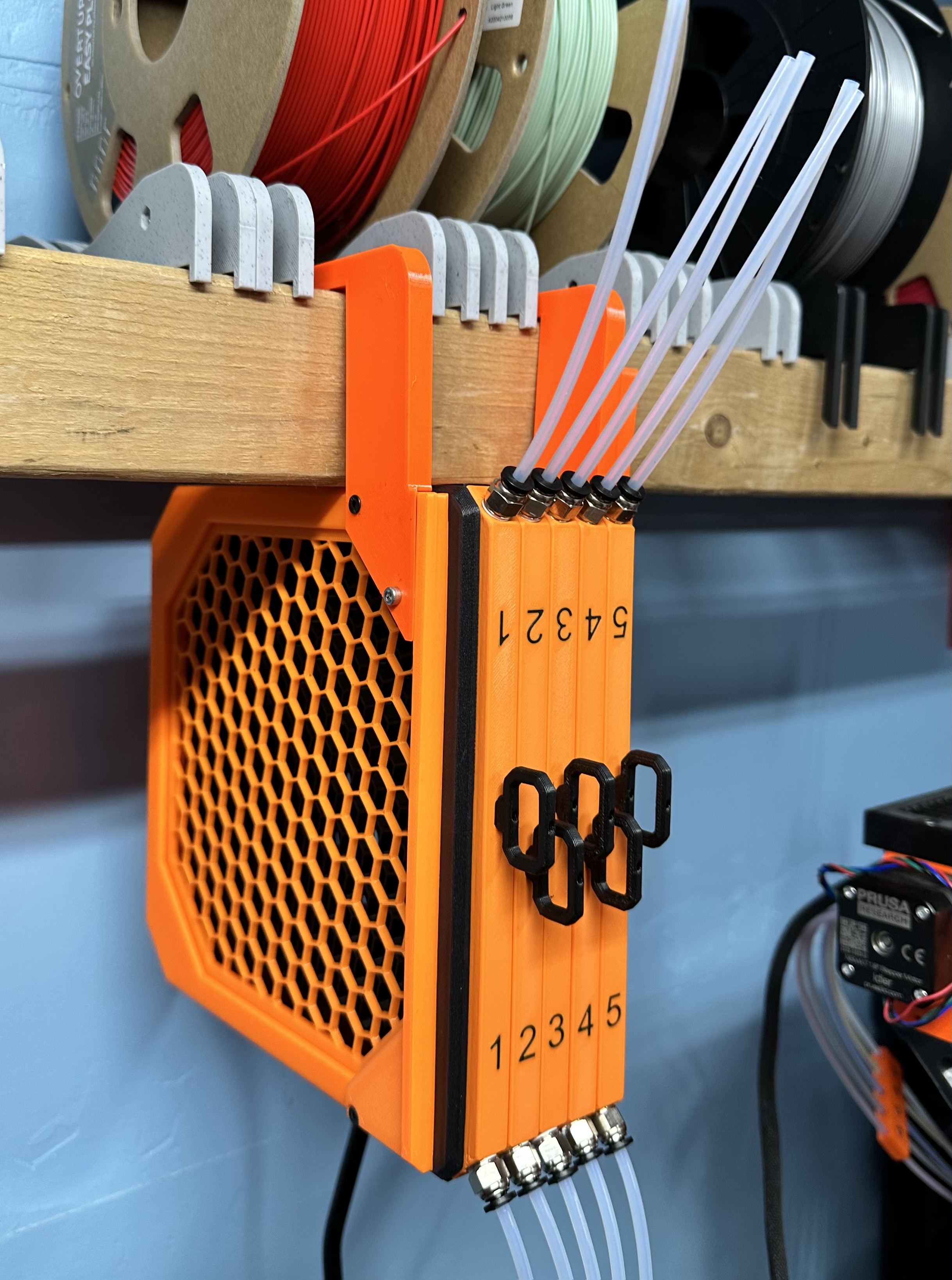 MMU Slot Buffer Hanger 3D model thumbnail