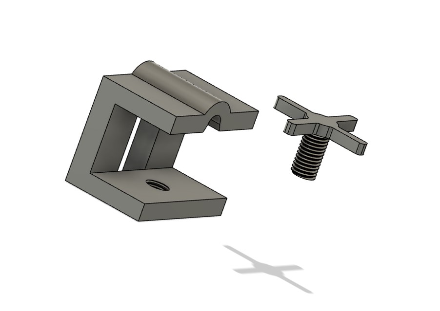 Smaller Desk Cable Clamp
