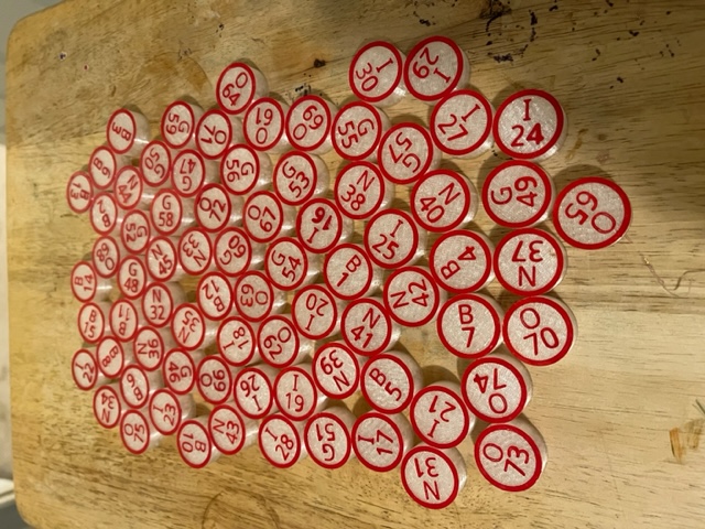 Bingo Game Numbers
