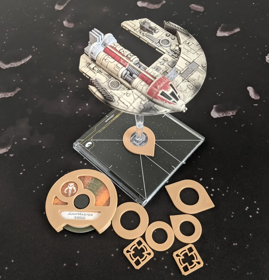 Star Wars X-Wing Miniatures - Kit Aggiornamento Quadranti Manovra Ribelle X3