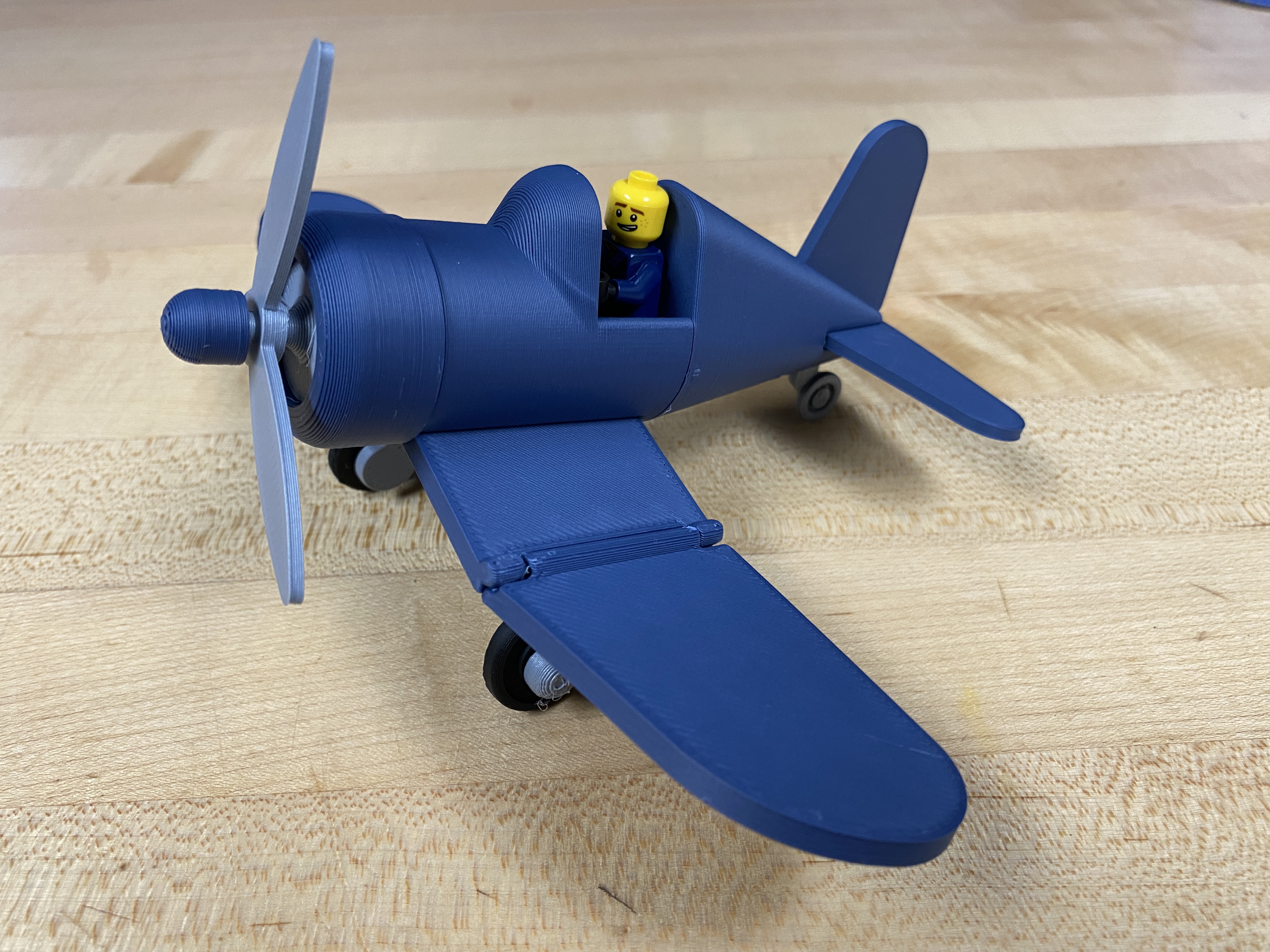 Vought F4U Corsair WWII Fighter Airplane