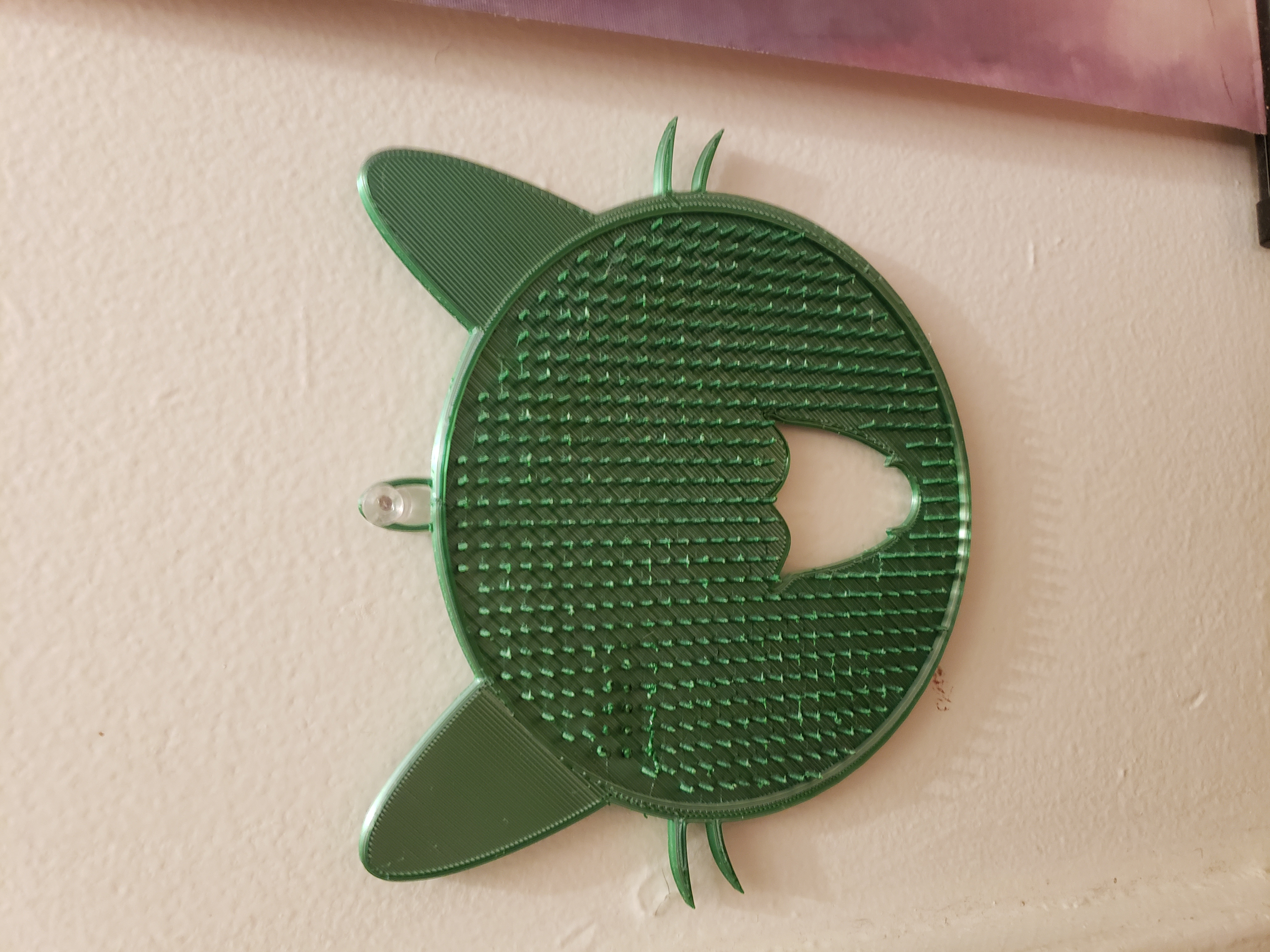 Miniatura 2 do modelo 3D Cat Scratching Wall Comb