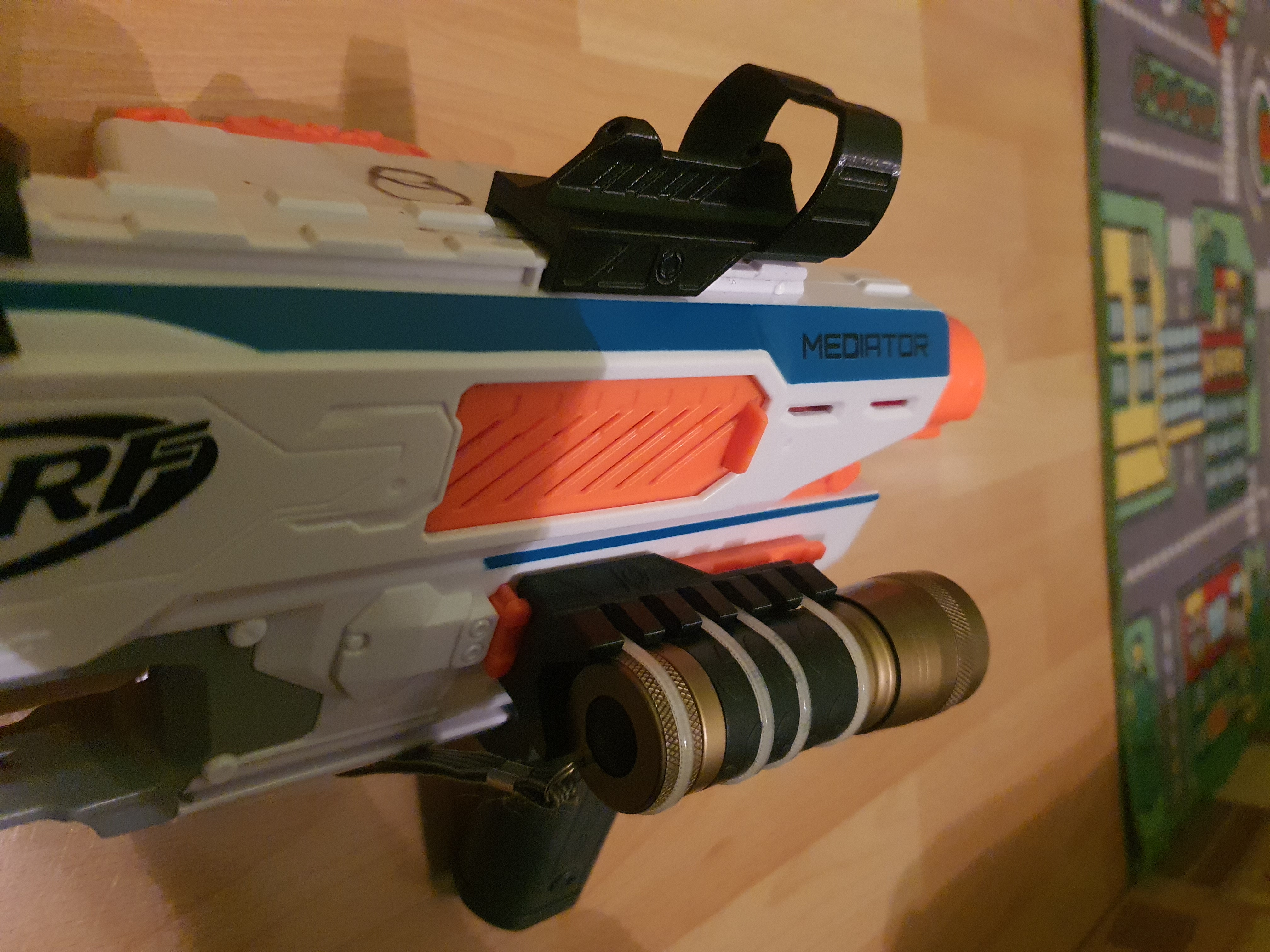 Acc for nerf rail / scope / light holder / round holder / remix