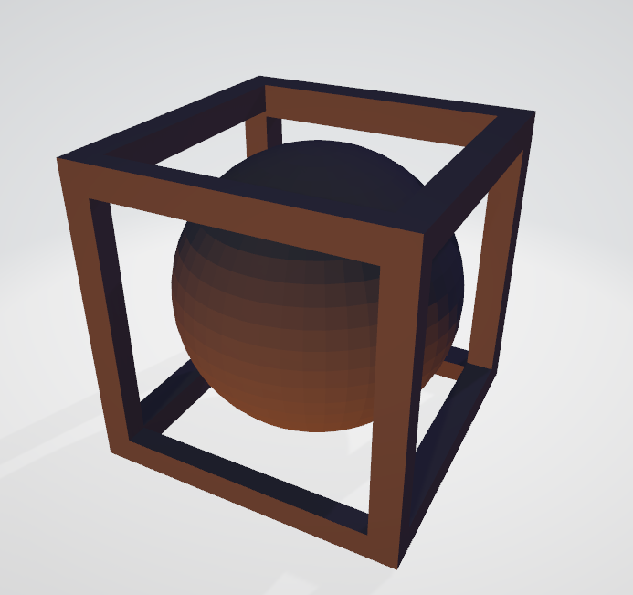 Miniatura 2 do modelo 3D Ball In A Cube