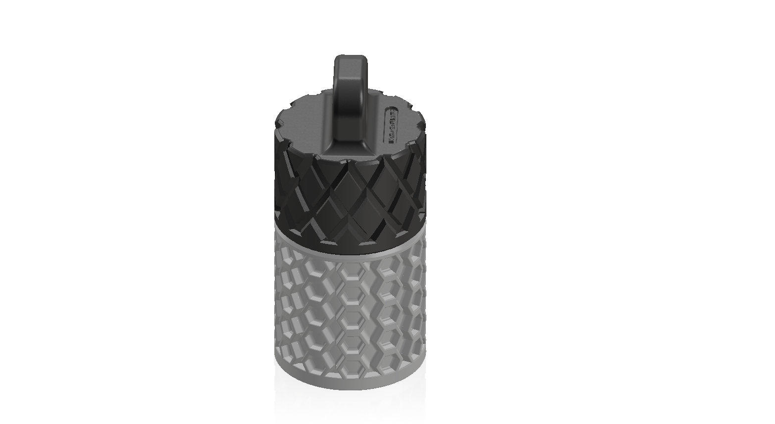 Mini Keychain storage with shape. by Mechanical Stuff