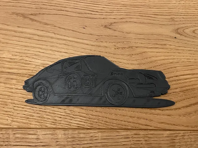 Porsche 911 stencil