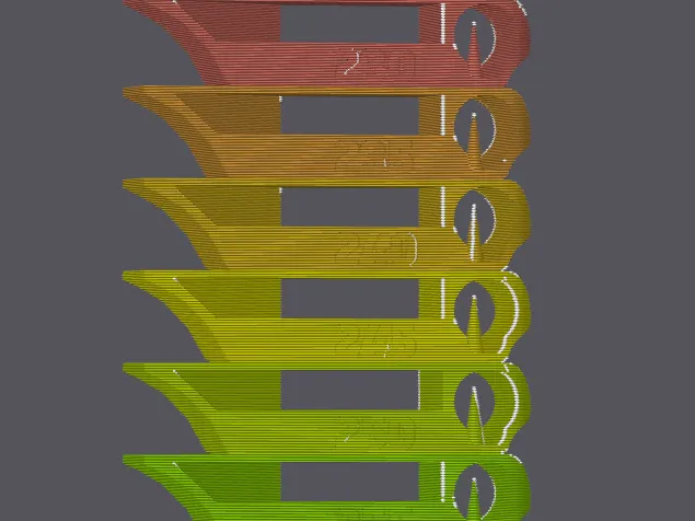 Bambu Studio Temperature Tower 220-265 for PETG